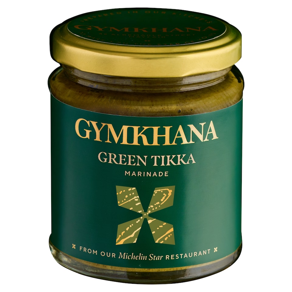 image 1 of Gymkhana Green Tikka Marinade 190g