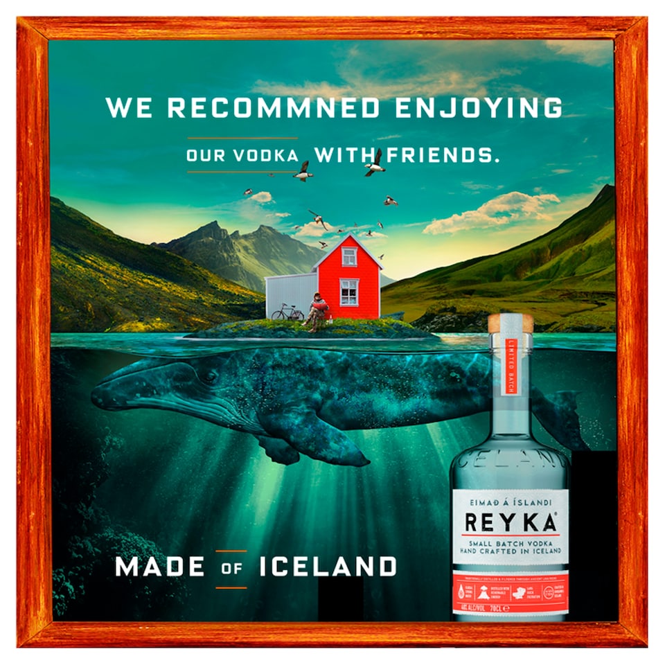 image 1 of Reyka Vodka 70Cl