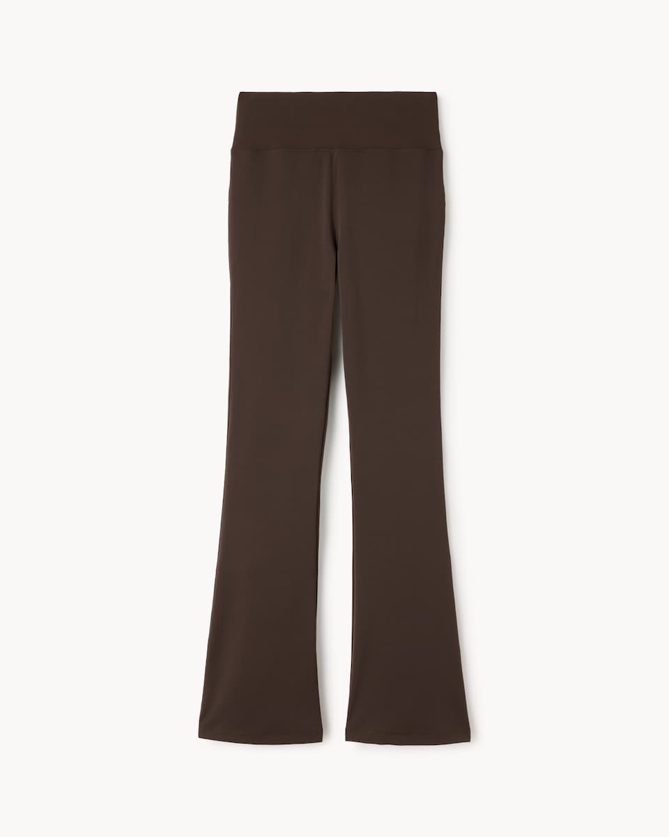 F&F Active ULTRASTRETCH Flared Leggings in Brown