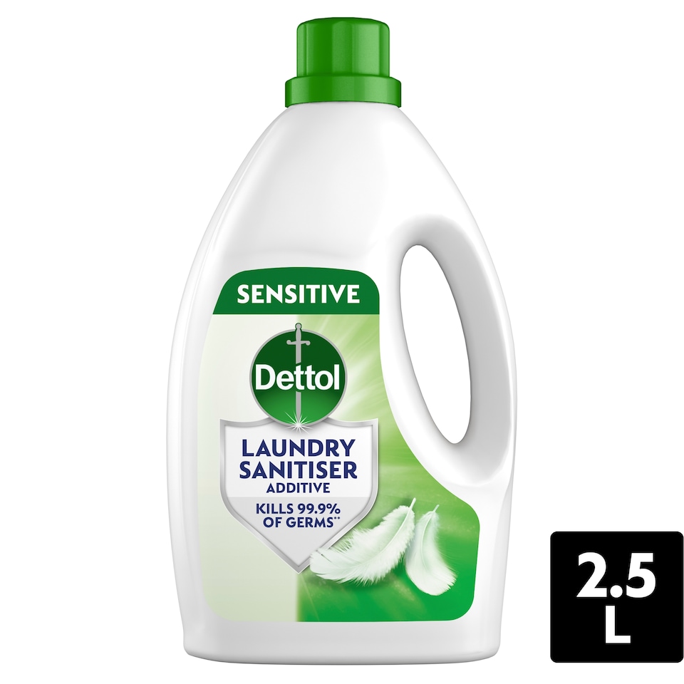 Dettol Antibacterial Laundry Cleanser Liquid Sensitive 2.5L
