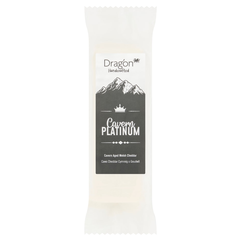 Dragon Welsh Slate Cavern Aged Cheddar 200G