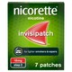 image 1 of Nicorette Step 2 Invisi 15mg Nicotine Patch Stop Smoking Aid 7 Patches
