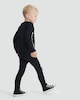 image 5 of F&F Boys Halloween Skeleton Print Top and Leggings Set in Black