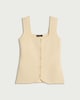 image 4 of F&F Button Front Waistcoat in Yellow