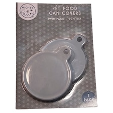 Mighty Paws Pet Food Can Covers 2 Pack