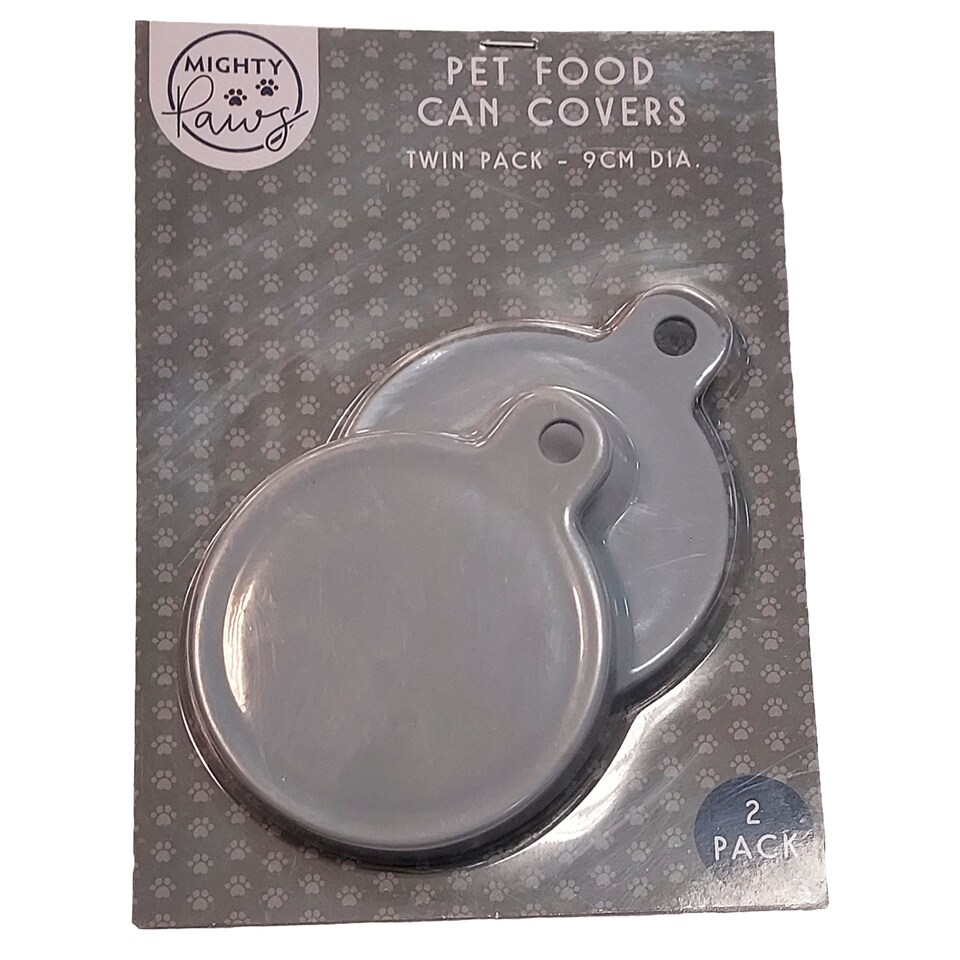 image 1 of Mighty Paws Pet Food Can Covers 2 Pack