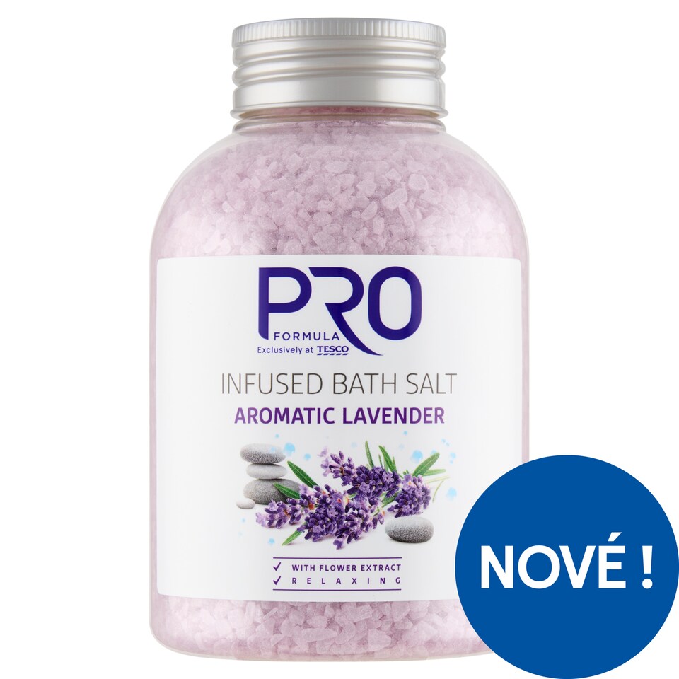 Pro Formula Aromatic Lavender Infused Bath Salt 600g