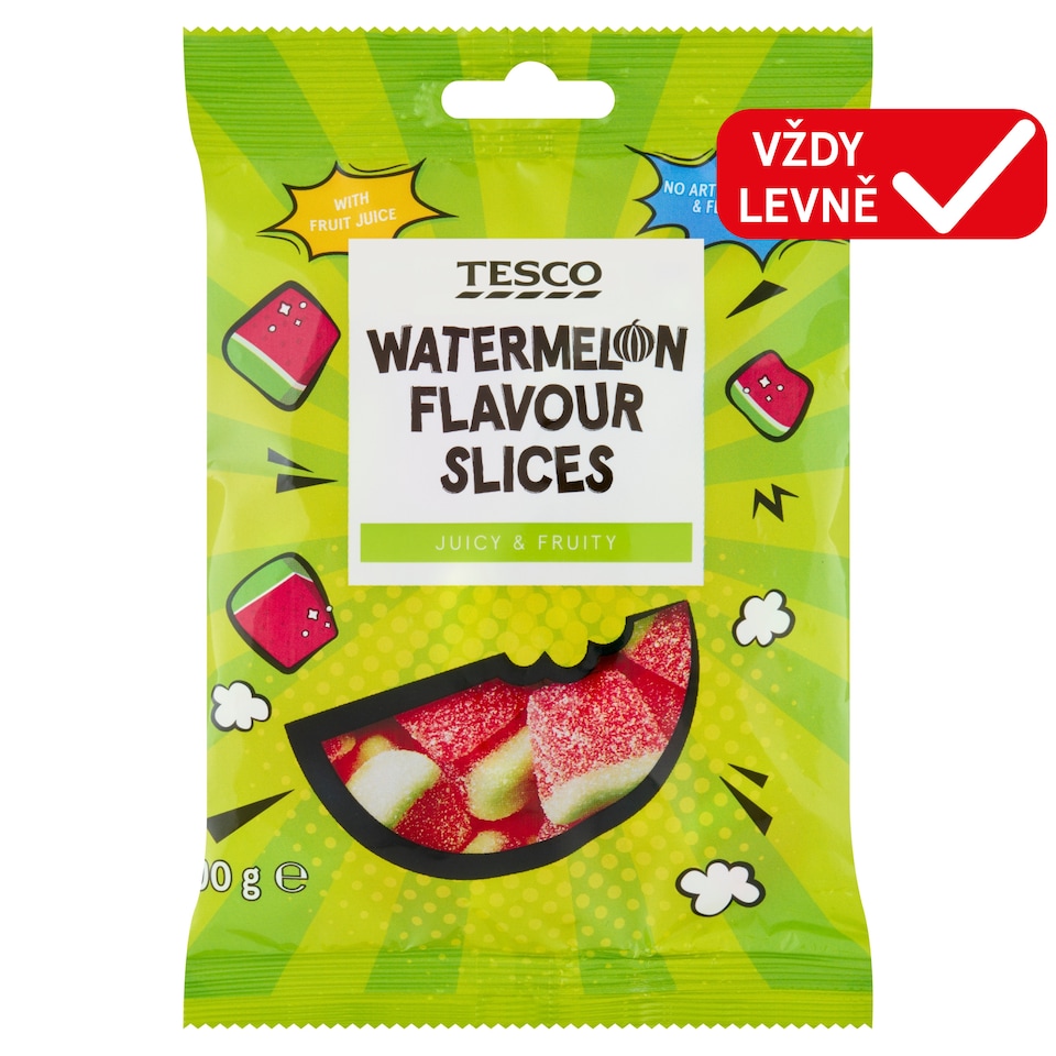 Tesco Želé s ovocnými příchutěmi 100g