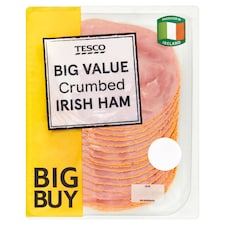 Tesco Big Buy Crumbed Ham 320G
