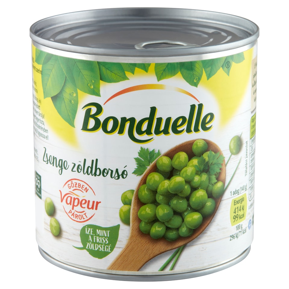 Bonduelle Vapeur gőzben párolt zsenge zöldborsó 320 g  1. kép