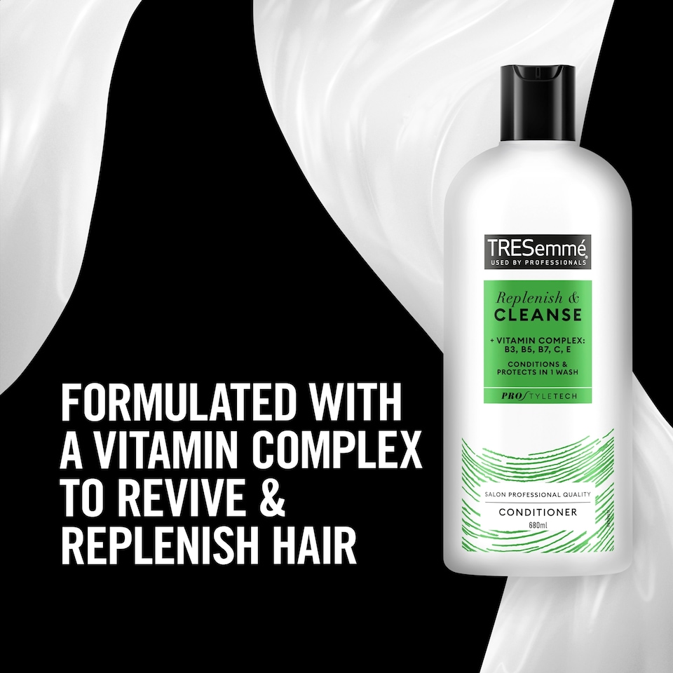 image 1 of Tresemme Replenish & Cleanse Conditioner 680ml