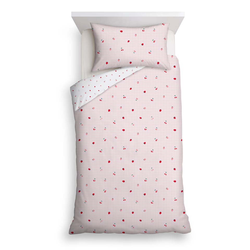 F&F Home Cherries & Berries Duvet Set Single