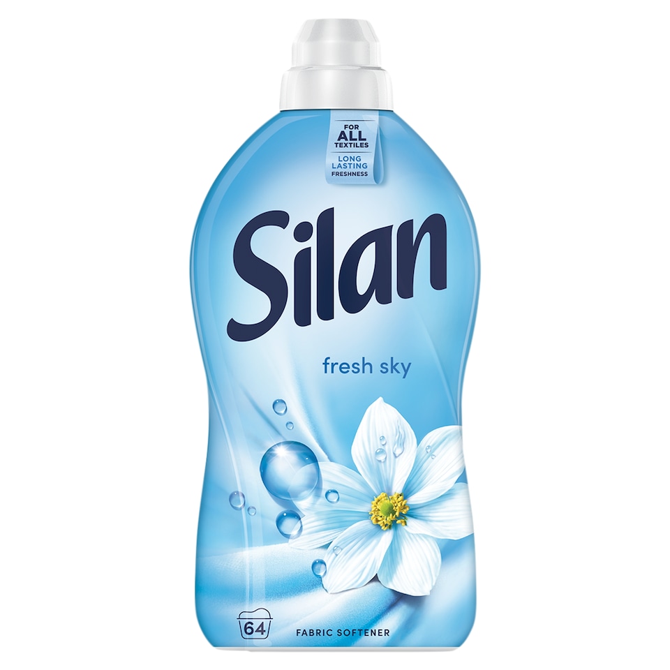 Silan Fresh Sky Fabric Softener 64 Washes 1408 ml