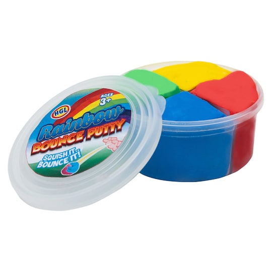 Rainbow Bouncy Putty Tesco Groceries