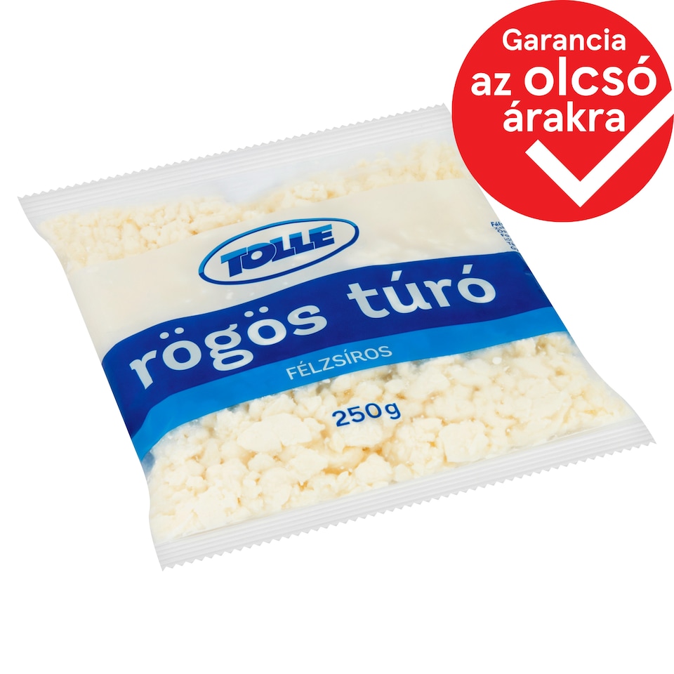 Tolle félzsíros rögös túró 250 g