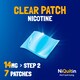 image 4 of NiQuitin Clear Patch Stop Smoking Aid 14mg Nicotine Patches 7s
