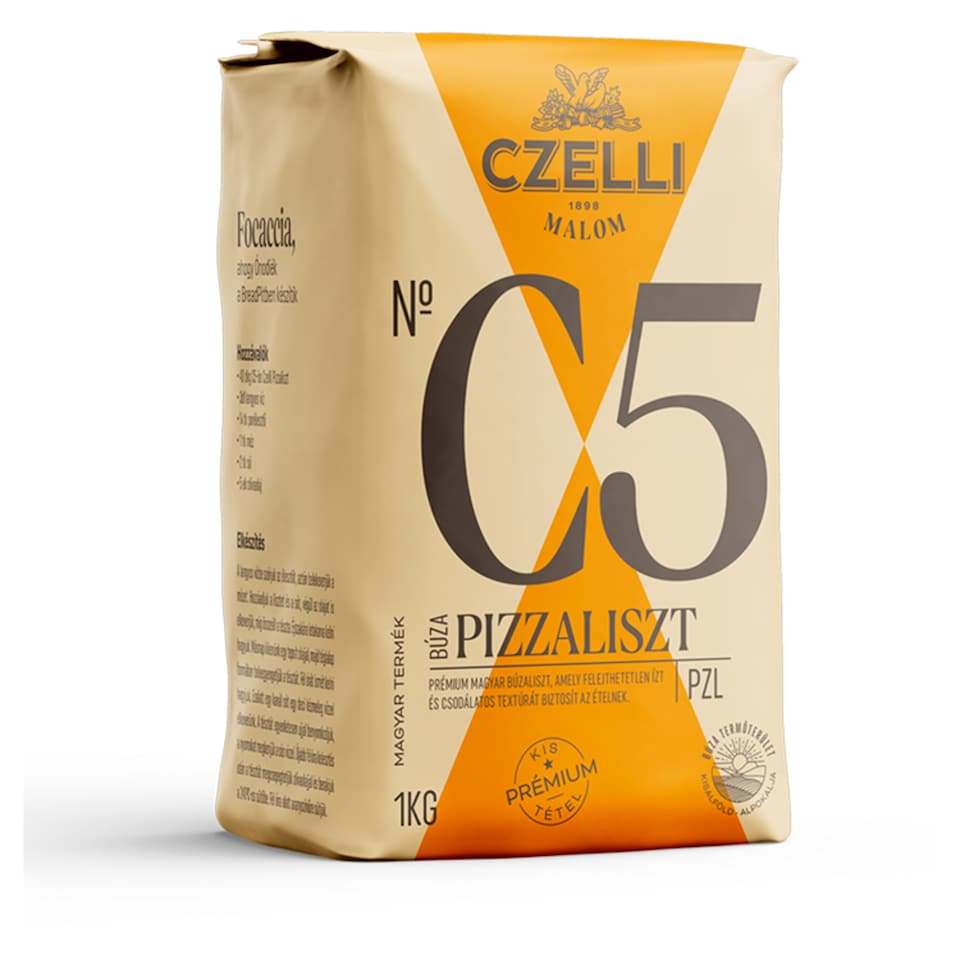 Czelli Malom N° C5 búza pizzaliszt PZL 1 kg