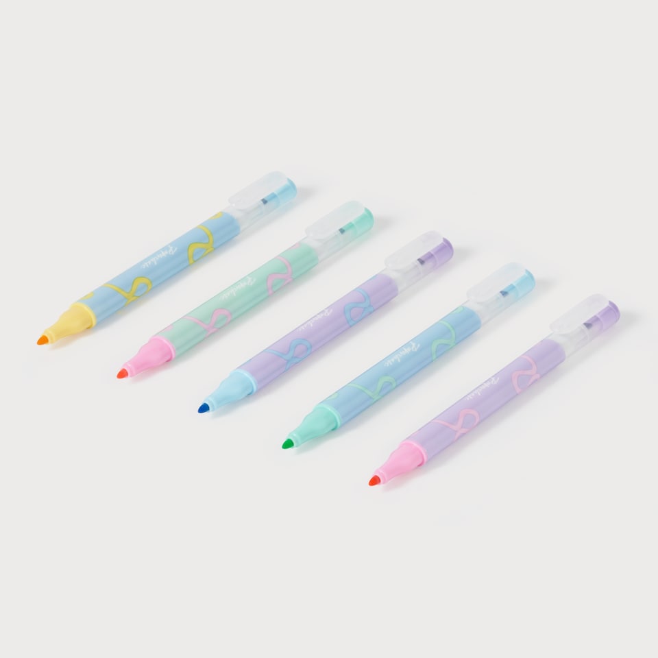 image 1 of Paperchase Ombre 5 Pack Colouring Changing Pens