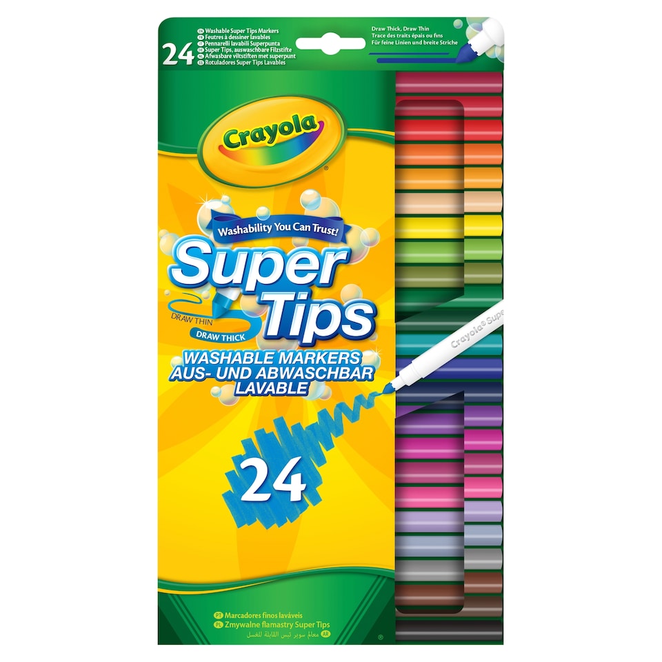 Crayola Supertips 24 Pack