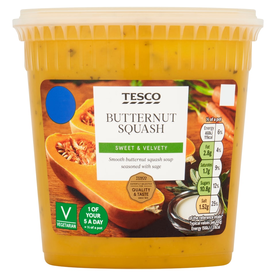 Tesco Butternut Soup 600g