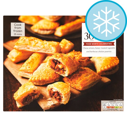 Tesco 30 Savoury Mini Pastry Selection 604G Tesco Groceries