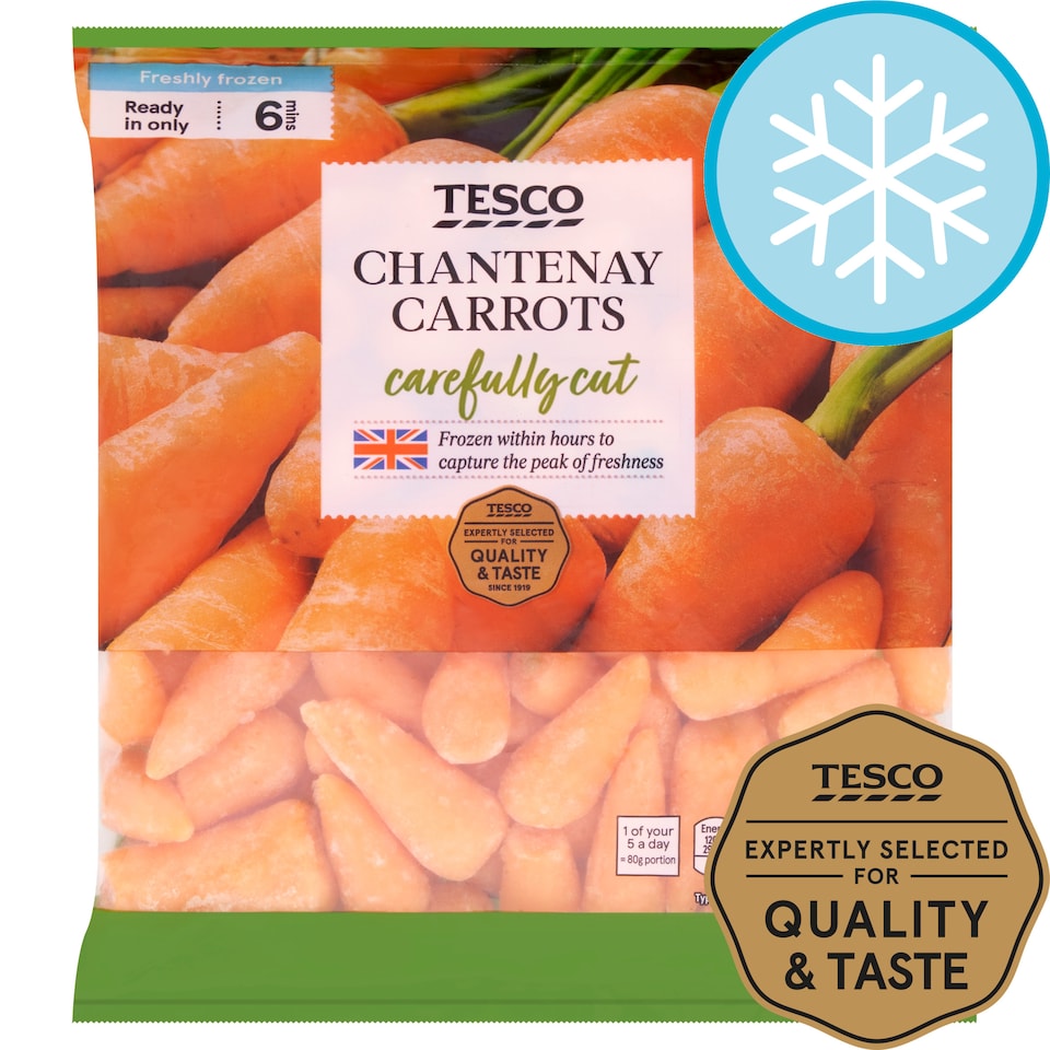 Tesco Chantenay Carrots 600G