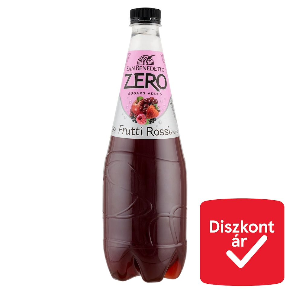 San Benedetto Frutti Rossi alkoholmentes, szén-dioxiddal dúsított gyümölcsízű üdítőital 0,75 l  1. kép
