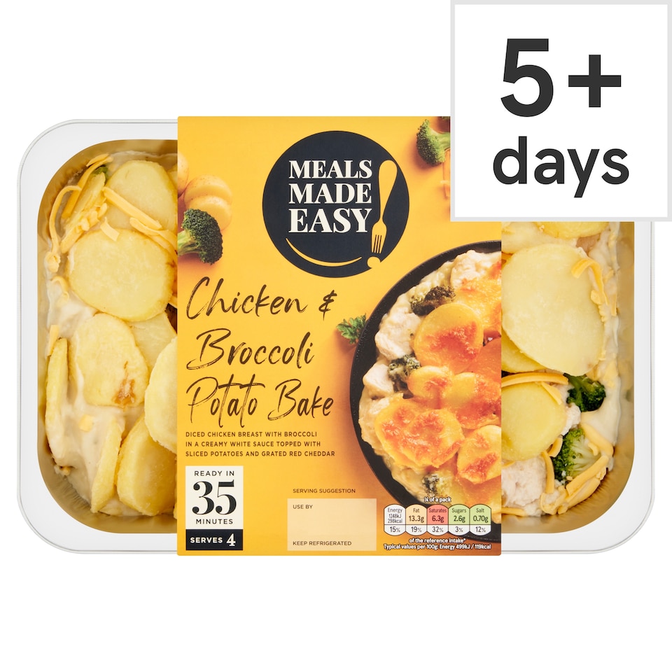 Meals Made Easy Chicken And Broccoli Potato Bake 1Kg
