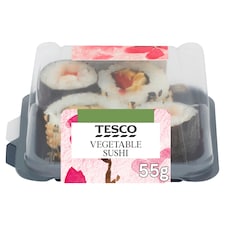 Tesco Vegetable Sushi Snack 55G
