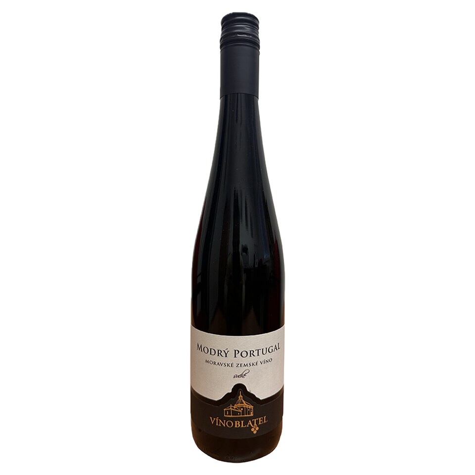 Víno Blatel Blue Portugal Red Dry Wine 0.75 L