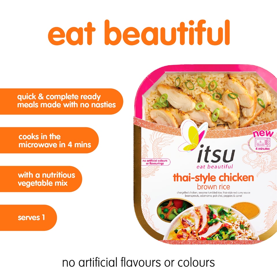 image 1 of Itsu Thai-Style Chicken Brown Rice 395g