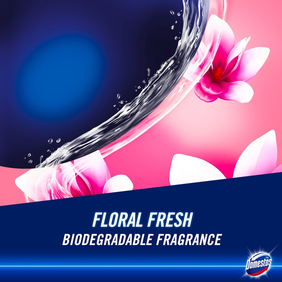 image 1 of Domestos Power Fresh Toilet Gel Floral Fresh 750ml