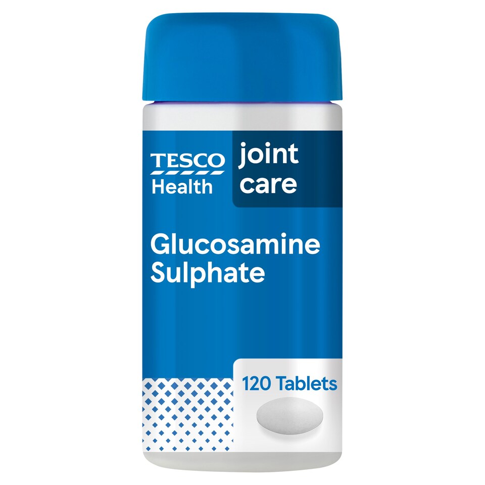 Tesco Health Glucosamine Sulphate 500Mg 120 Tablets Tesco Groceries