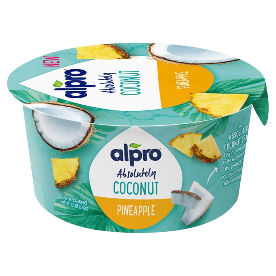 Obrázek 1 pro produkt Alpro kokosový fermentovaný výrobek Ananas 120g