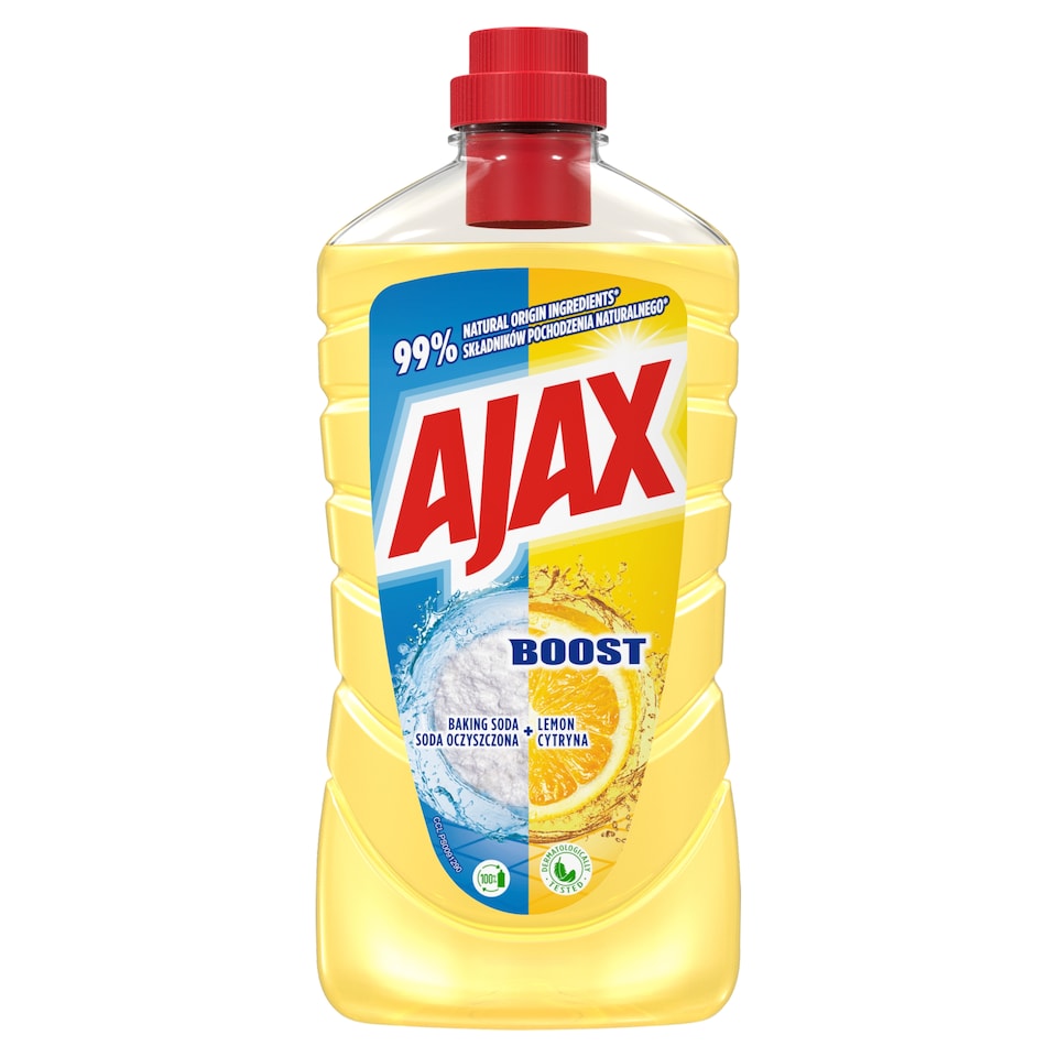 Ajax Boost Baking Soda & Lemon Liquid Cleaner 1000 ml