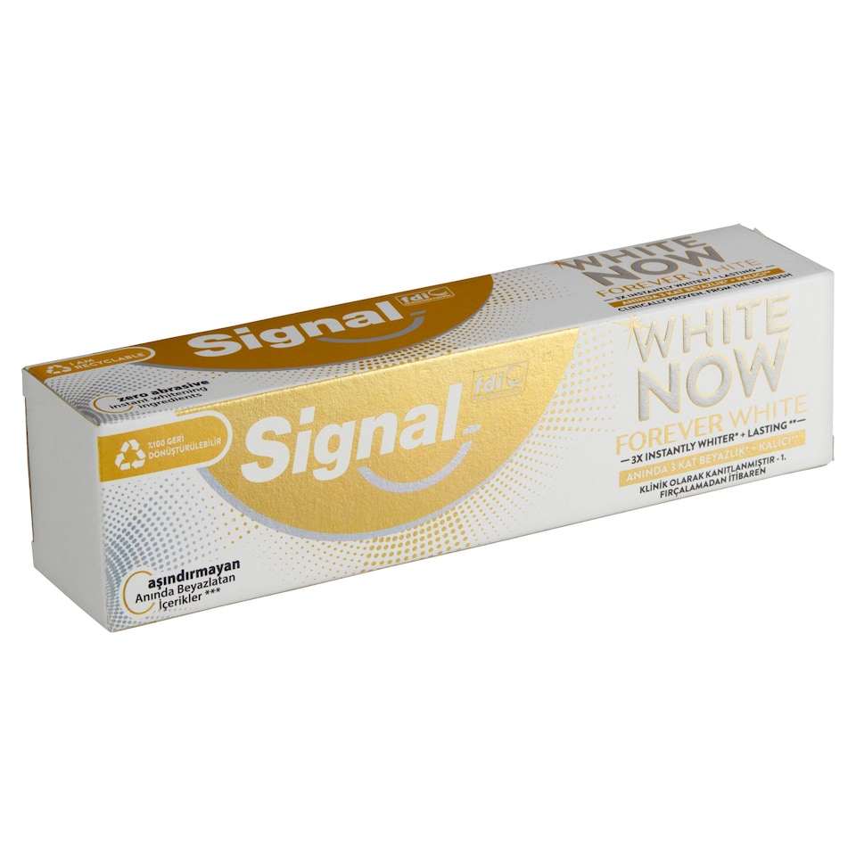 image 1 of Signal White Now Forever White Toothpaste 75 ml