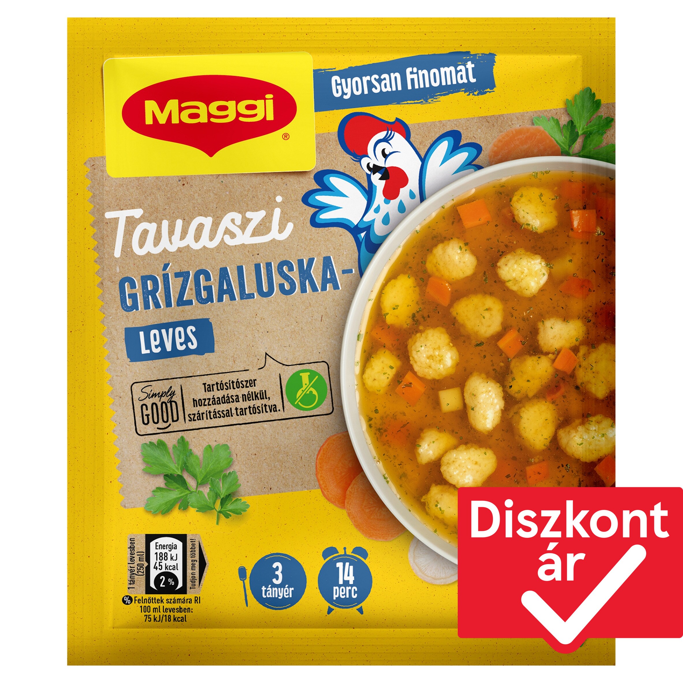 Maggi Springy Maggi Spring Dumpling Soup 34 g - Tesco Groceries