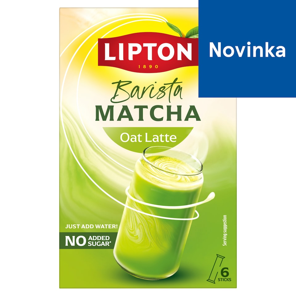 image 1 of Lipton Barista Matcha Instant Oat Drink with Matcha 6 x 11.2 g (67.2 g)