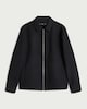 image 4 of F&F Zip Up Collared Jacket in Navy