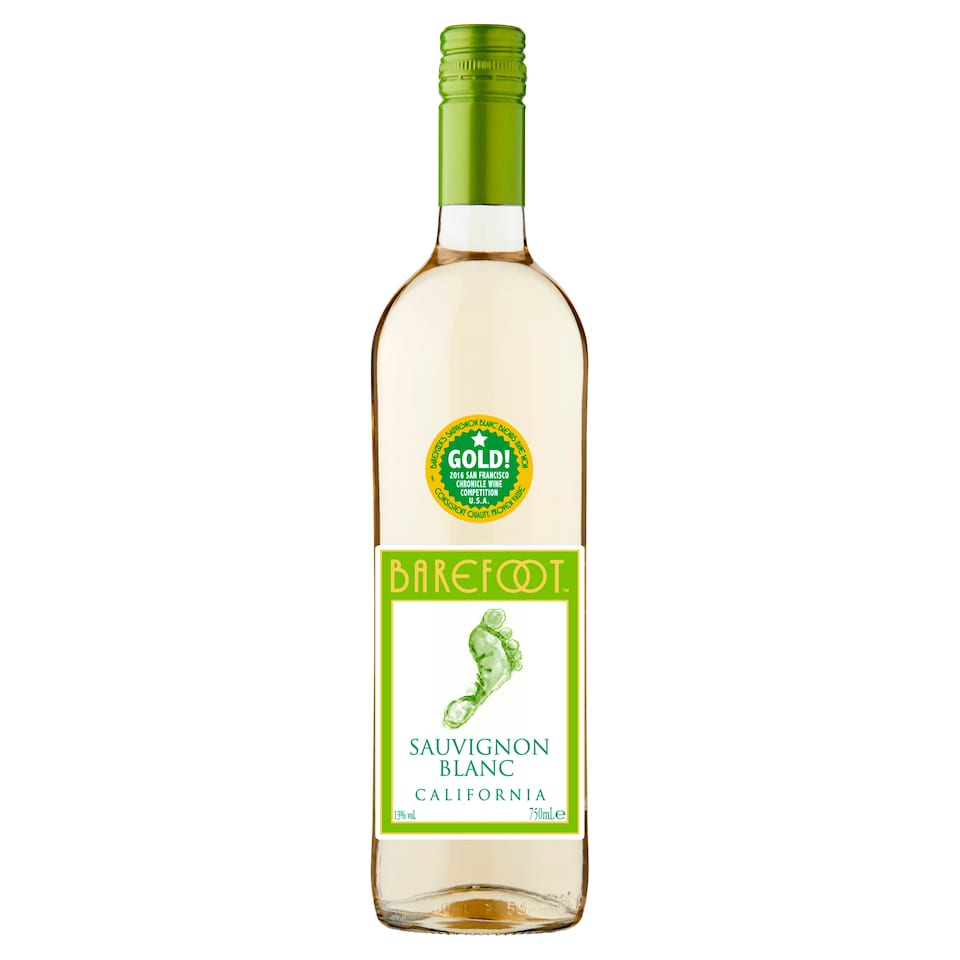 image 1 of Barefoot Sauvignon Blanc 75Cl