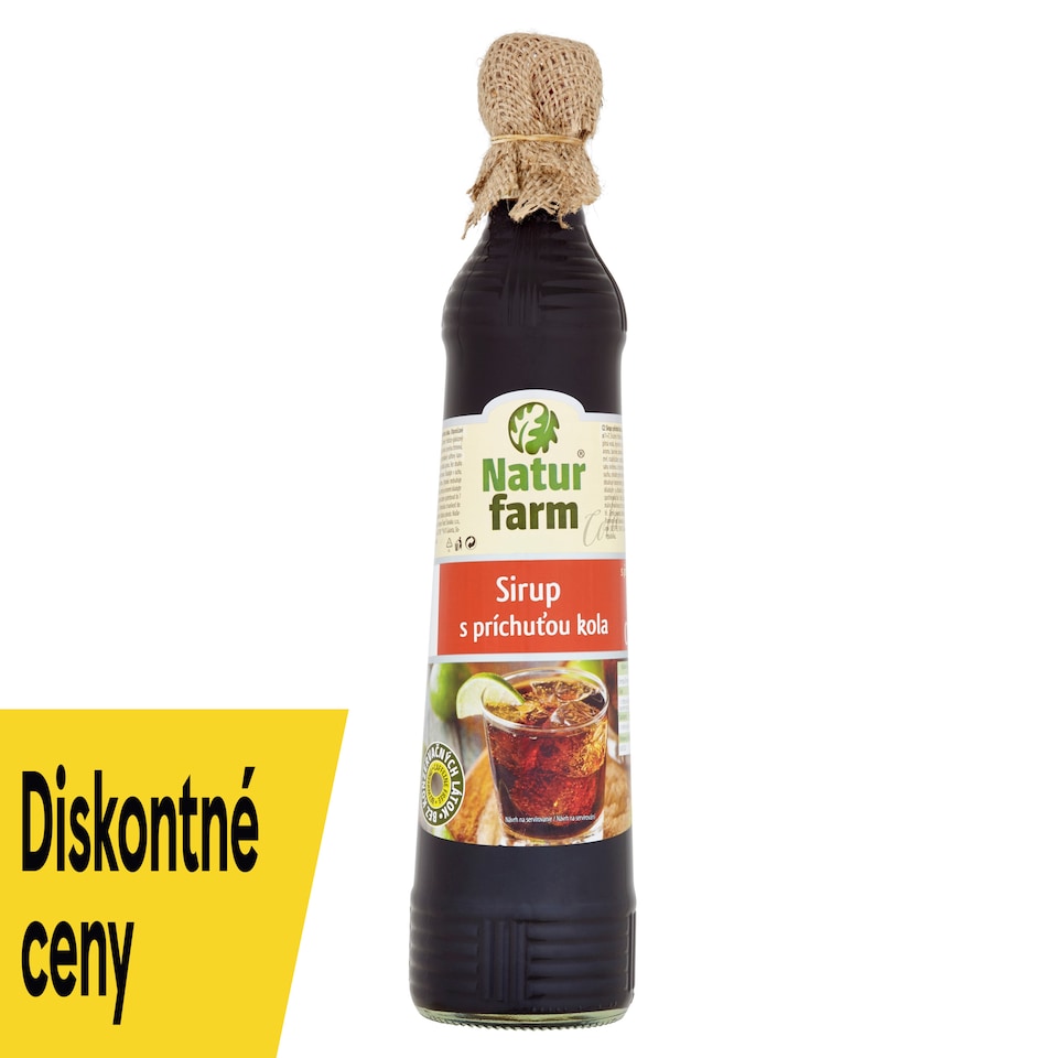 Natur Farm Sirup s príchuťou kola 0,7 l
