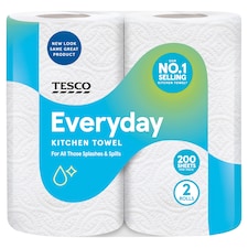 Tesco Kitchen Towel 2 Rolls