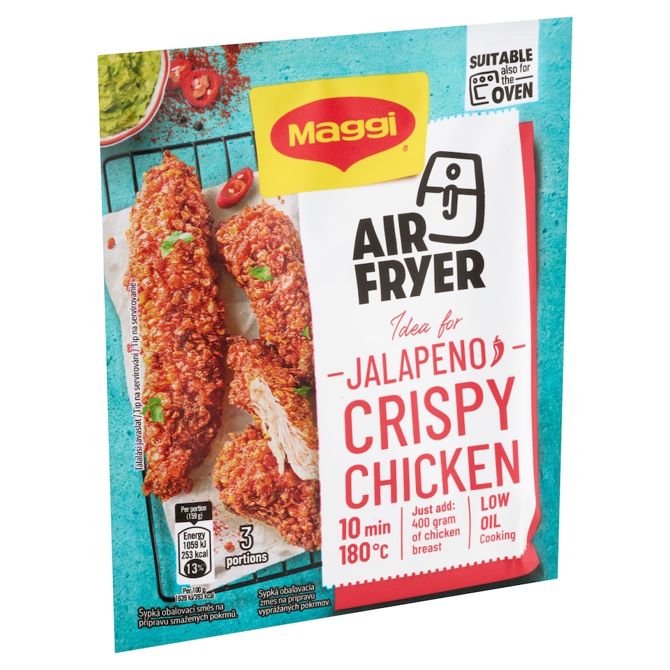 image 1 of Maggi Crispy Jalapeño Breadcrumb Coating with Jalapeño Peppers for American Style Dishes 66 g