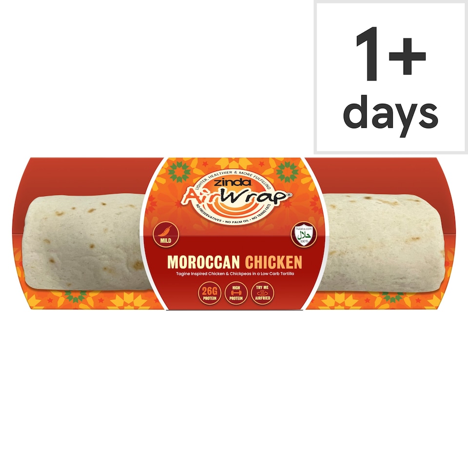 Zinda Moroccan Chicken Airwrap 227G