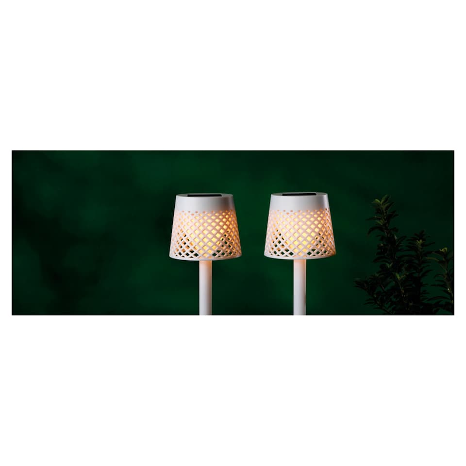 TESCO SOLAR WHITE LAMP STAKE LIGHT