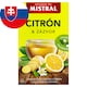 obrázok 1 z Mistral Citrón & zázvor ovocný čaj 40 g