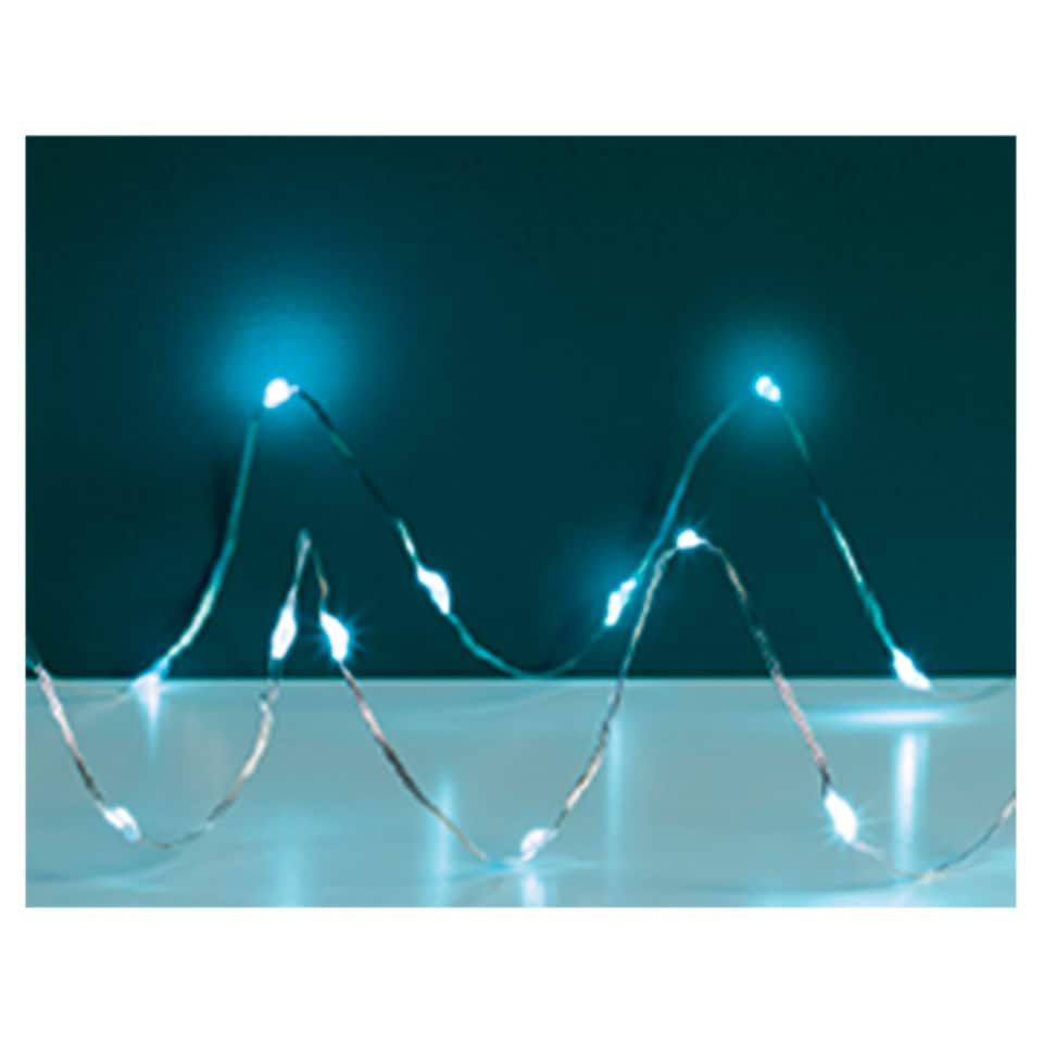 image 1 of T. 60 BRIGHT WHITE WIRE LIGHTS 