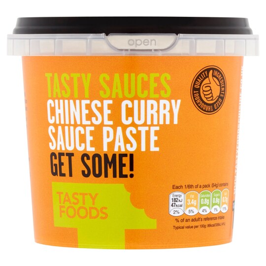 Tasty Foods Curry Paste 325G Tesco Groceries