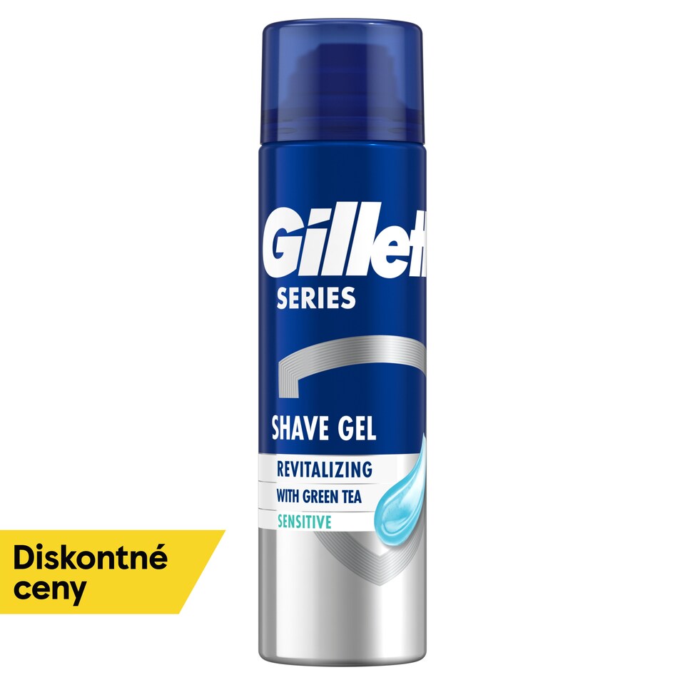 obrázok 1 z Gillette Series Regeneračný Gél Na Holenie So Zeleným Čajom Pre Mužov, 200ml
