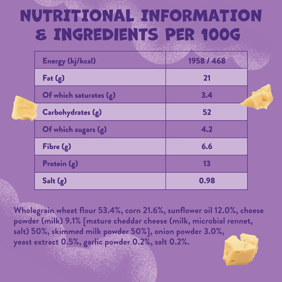 image 1 of Goodies Kids Snack Dino Puffs Cheese & Onion 4x12g